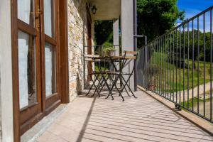 Balkón nebo terasa v ubytování Agriturismo L'Ciabot
