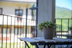 Balkón nebo terasa v ubytování Agriturismo L'Ciabot