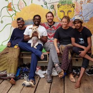 Επισκέπτες που μένουν στο Laughing Leopard Hostel