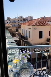 Balkón nebo terasa v ubytování Magnolia - Apartment in Kalamata