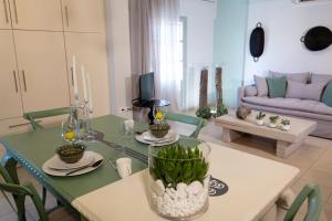Posezení v ubytování Magnolia - Apartment in Kalamata
