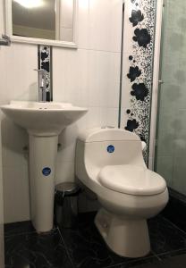 Ванная комната в B&B Cusing Wasi