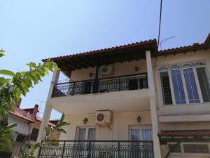 Balkón nebo terasa v ubytování Villa Alexandra Ierissos