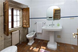 Kúpeľňa v ubytovaní Casa Sar de Cespón