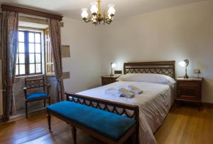 Posteľ alebo postele v izbe v ubytovaní Casa Sar de Cespón
