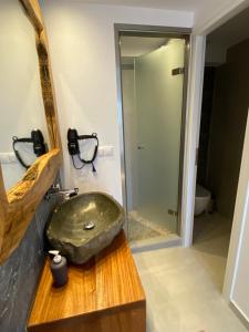
A bathroom at Eternal Town Suites
