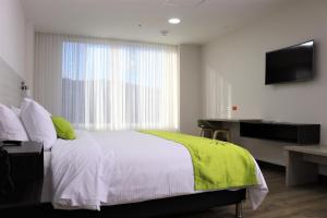 TV a/nebo společenská místnost v ubytování Arame Hotel