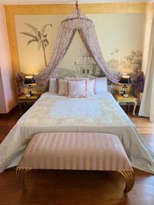 Postel nebo postele na pokoji v ubytování Hotel Boutique Valle de Oca