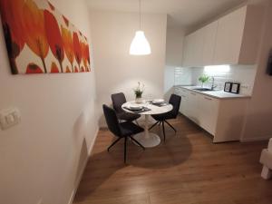 Kuchyňa alebo kuchynka v ubytovaní Marina Rijeka Center apartments