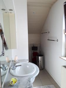 Ein Badezimmer in der Unterkunft Ferienwohnung Rheinzabern - 4 Sterne