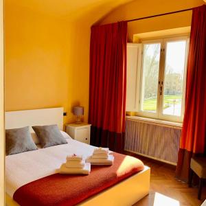 Postel nebo postele na pokoji v ubytování Lauri Loft