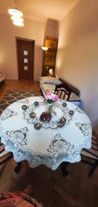 Posezení v ubytování Apartament Orchidea