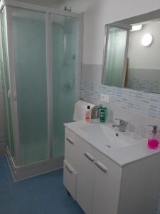 Łazienka w obiekcie Casa Vacanze Mannina