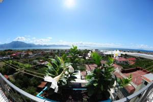 a view of a city from the top of a building at The Last Floor in Torre del Greco