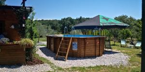 Zahrada ubytování Casa Romantica