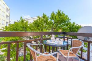 Balkón nebo terasa v ubytování APARTMANI GRBAVAC