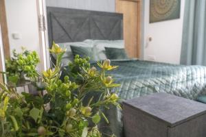 Postel nebo postele na pokoji v ubytování Casa PERLA