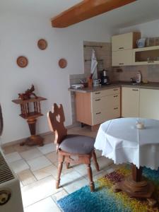 Kuchyň nebo kuchyňský kout v ubytování Atelier Spojovaci