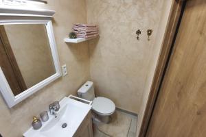 Koupelna v ubytování Casa PERLA