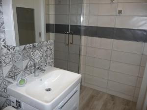 Kúpeľňa v ubytovaní Apartman Q11