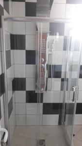 Koupelna v ubytování Andi Apartman