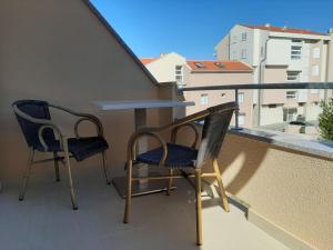 Balkón nebo terasa v ubytování Apartments EDO