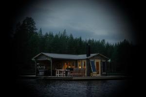Landskap semula jadi dekat dengan the country house