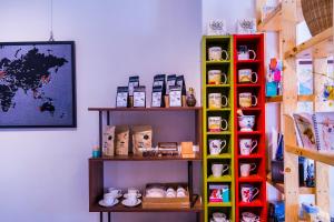黑琵軼棧湖濱旅宿 K&B Happy Hostel 커피 또는 티 포트