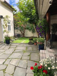 Zahrada ubytování Skarmyra Apartment