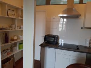 Kuchyň nebo kuchyňský kout v ubytování Le Gîte d'Olympe + 27 fotografií