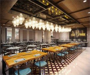 Restaurace v ubytování de JAVA Hotel Bandung