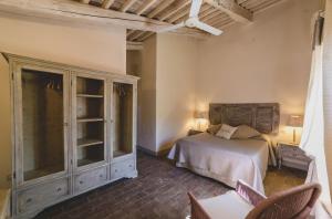 Кровать или кровати в номере Country Relais La Mortella