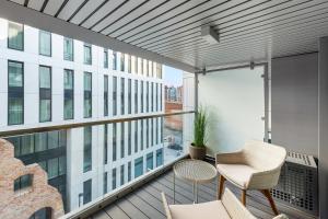 Posezení v ubytování Comfort Apartments Granaria