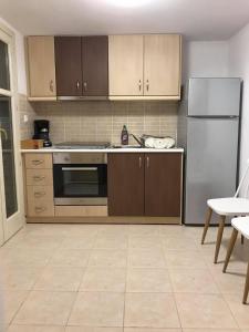 Η κουζίνα ή μικρή κουζίνα στο Dimitris apartments +6 φωτογραφίες