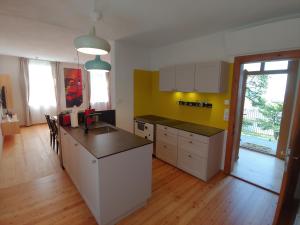 Kuchyň nebo kuchyňský kout v ubytování Ferienhaus zur Opernsängerin