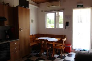 Kuchyň nebo kuchyňský kout v ubytování Casa Robion