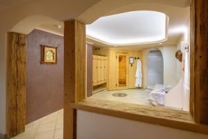 Koupelna v ubytování Hotel Ronce