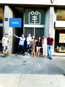 Hostia v ubytovaní Central Hostel Milano
