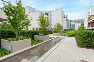 Vonkajšia záhrada v ubytovaní Nadmorski Park Premium