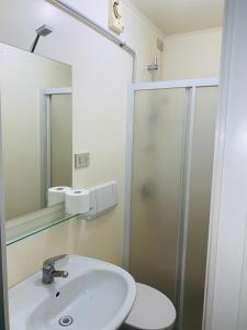 ห้องน้ำของ Nuova Locanda Belvedere
