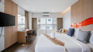 Postel nebo postele na pokoji v ubytování Season Place + 42 fotografií