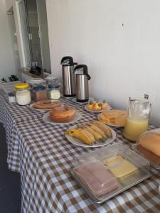อาหารเช้าซึ่งให้บริการแก่ผู้เข้าพักที่ Pousada Rio Grande