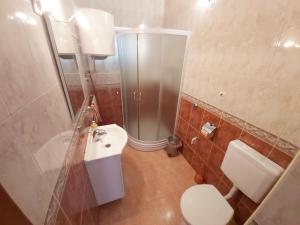 Koupelna v ubytování Apartments Carmen Vinisce