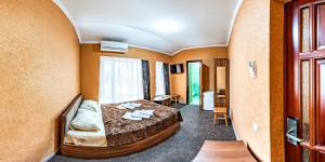Cama o camas de una habitación en Rostovchanka resort inn