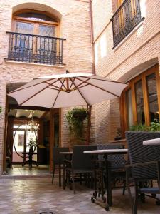 Balkón alebo terasa v ubytovaní Hotel Casa Babel