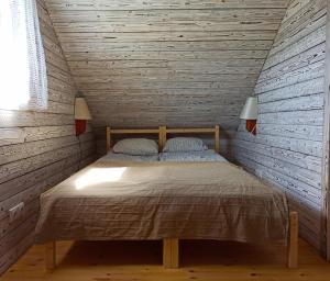 Postel nebo postele na pokoji v ubytování Camping Klevas