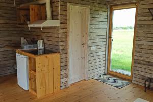 Kuchyň nebo kuchyňský kout v ubytování Camping Klevas