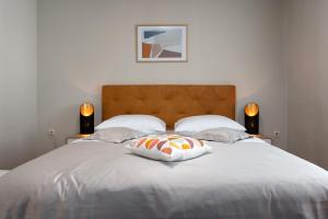 Postel nebo postele na pokoji v ubytování Apartments Prince
