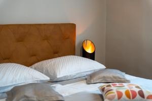 Postel nebo postele na pokoji v ubytování Apartments Prince