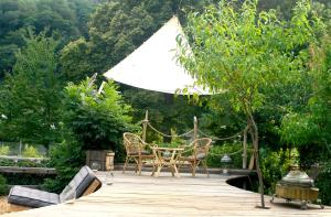 Zahrada ubytování Moselglamping